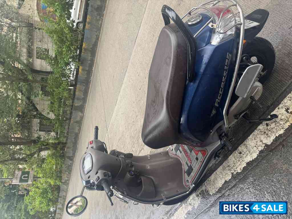 Blue Suzuki Access 125 Bluetooth Enabled