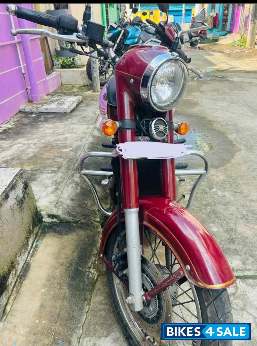 Maroon Jawa 350