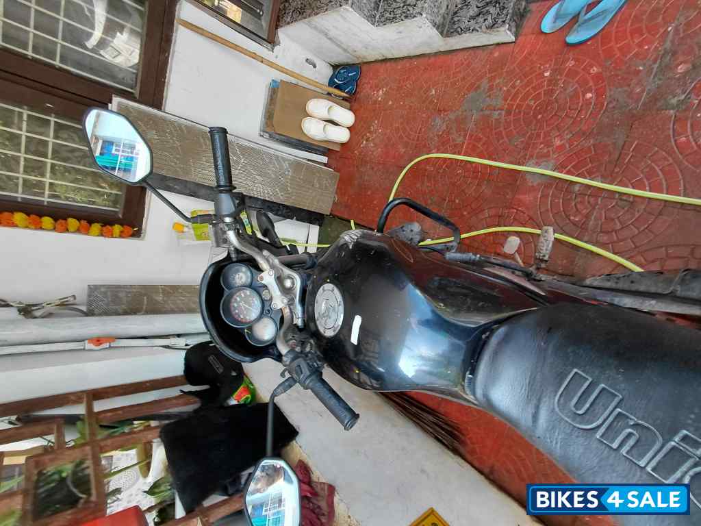 Black Honda CB Unicorn