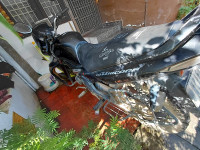 Black Honda CB Unicorn
