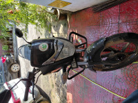 Black Honda CB Unicorn