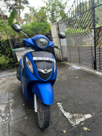 Blue Yamaha Fascino