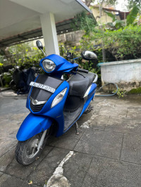 Blue Yamaha Fascino