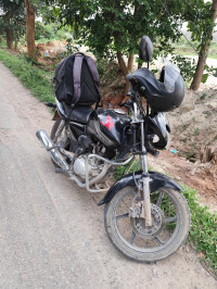 Black Honda Shine 125