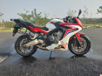 Red White Honda CBR 650F