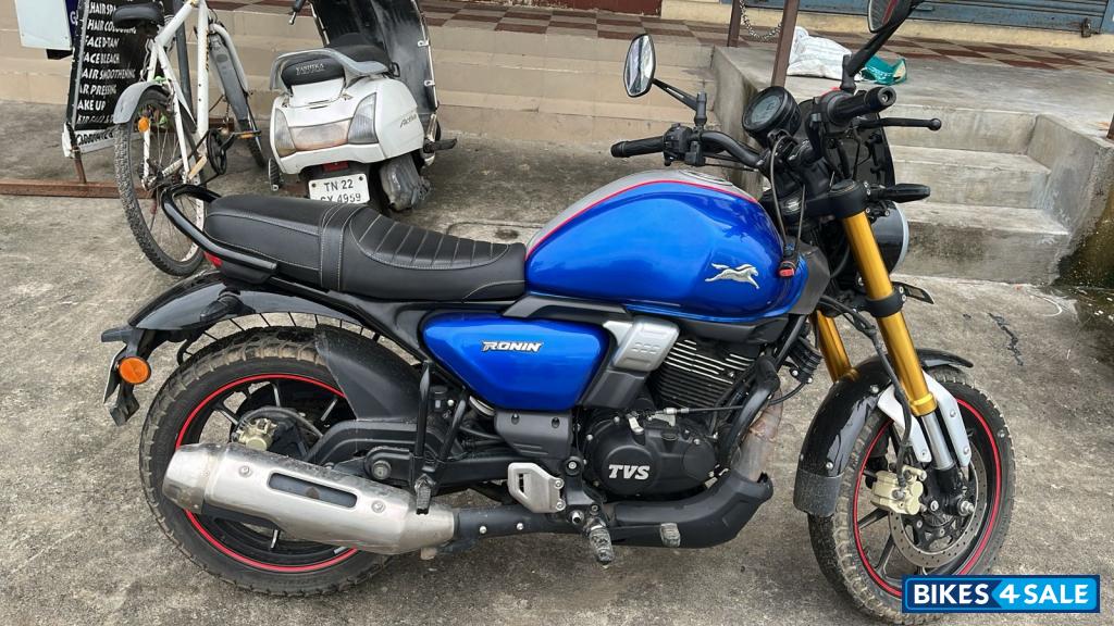 Blue TVS Ronin DS