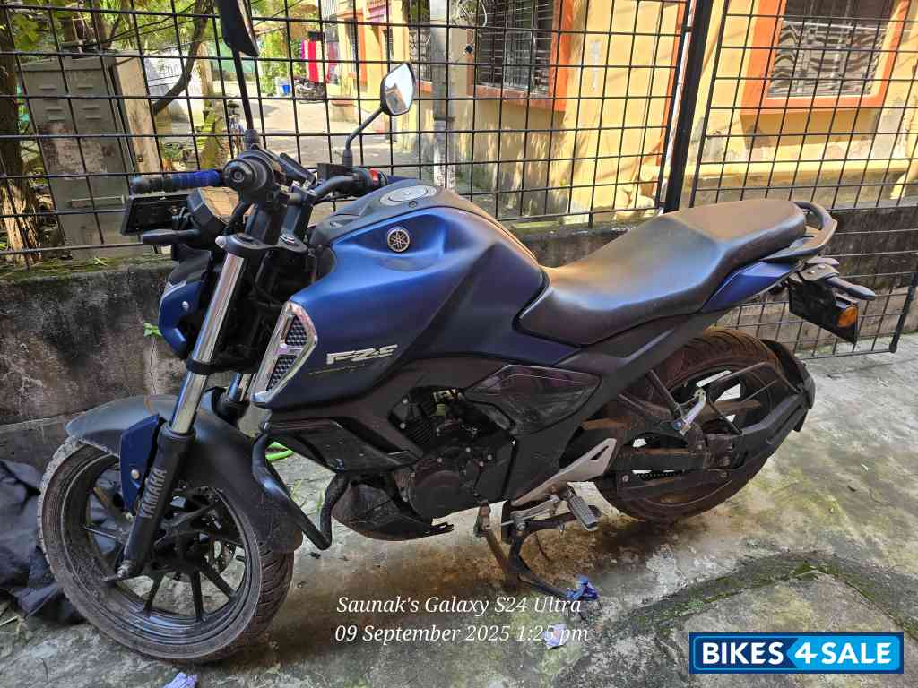 Blue Matte Yamaha FZ-S FI Ver 4.0