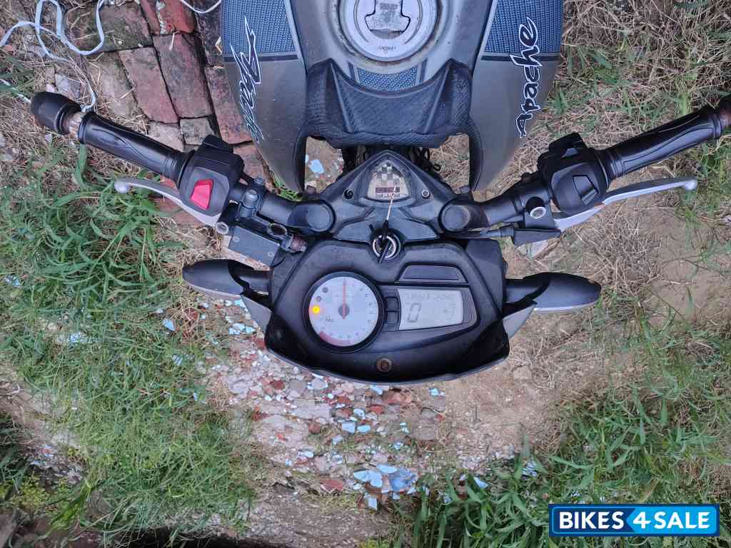 Grey TVS Apache RTR 160