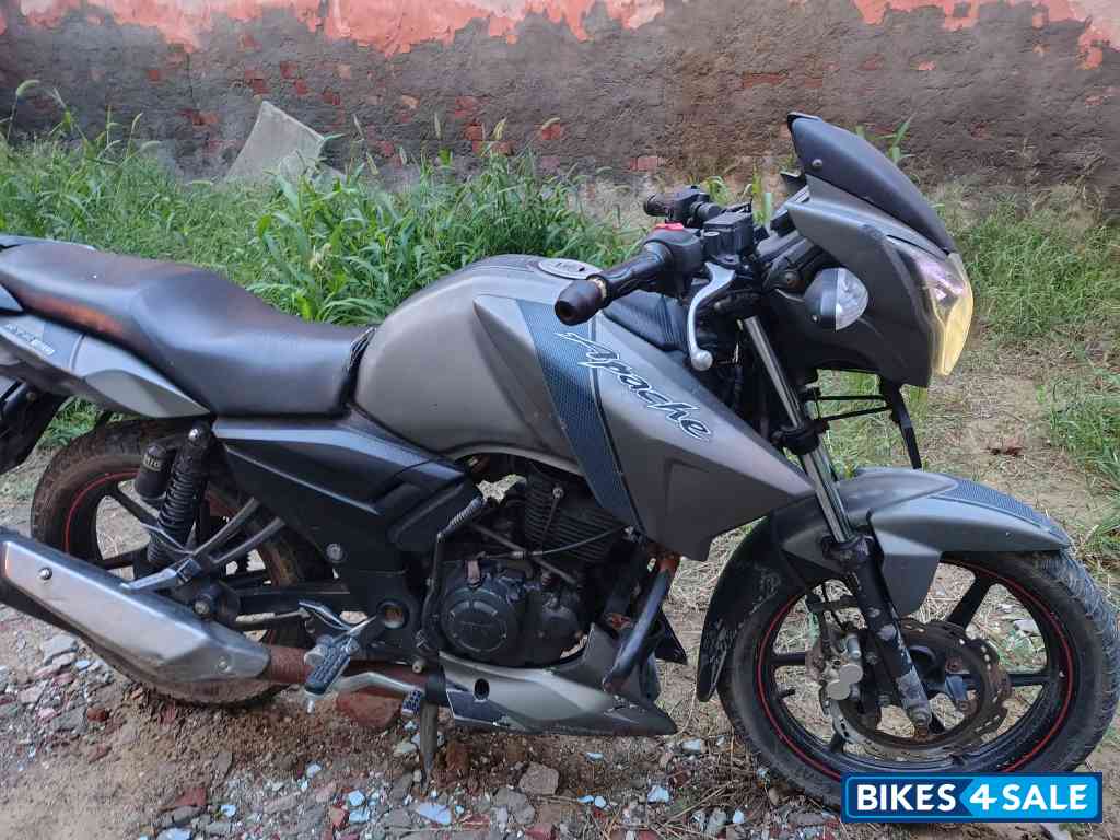 Grey TVS Apache RTR 160