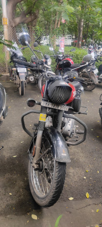 Red Black Royal Enfield Classic 350