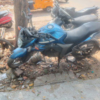 Blue Suzuki Gixxer 150