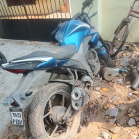 Blue Suzuki Gixxer 150