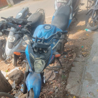 Blue Suzuki Gixxer 150