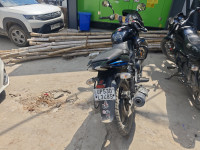 Black And Blue Bajaj Pulsar 150 Twin Disc