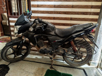 Black Honda CB Twister