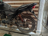 Black Honda CB Twister