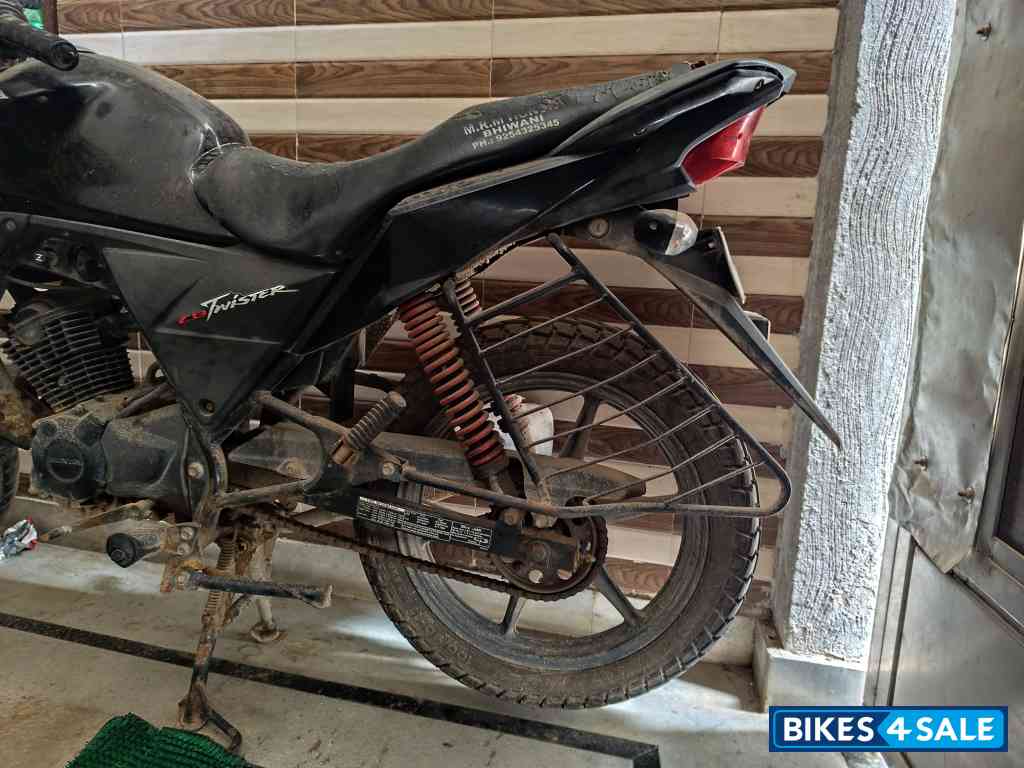 Black Honda CB Twister