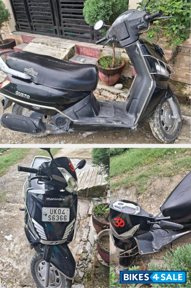 Black Mahindra Gusto