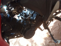 Red Yamaha FZ-S FI V2