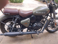 Marsh Grey Royal Enfield Classic 350 Dual Channel BS6