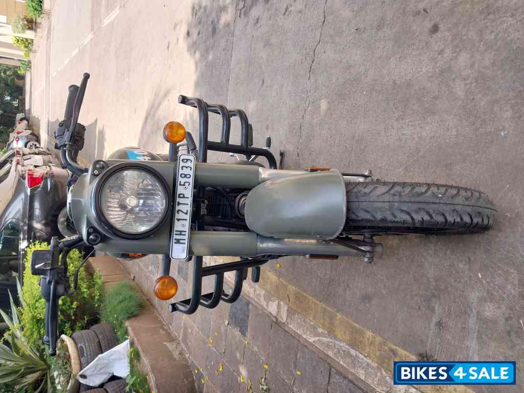 Marsh Grey Royal Enfield Classic 350 Dual Channel BS6