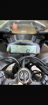 Black Yamaha YZF R15 V3 BS6