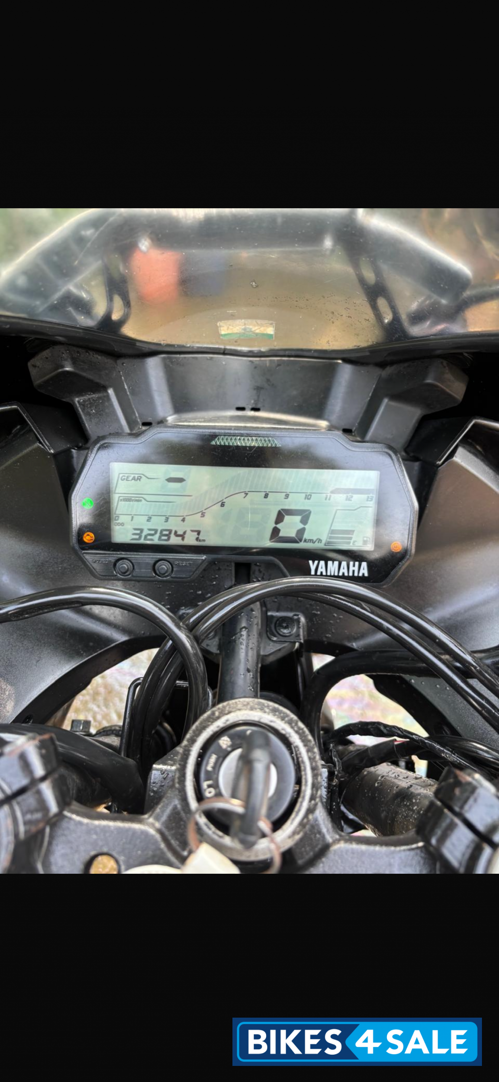 Black Yamaha YZF R15 V3 BS6 Black Yamaha YZF R15 V3 BS6