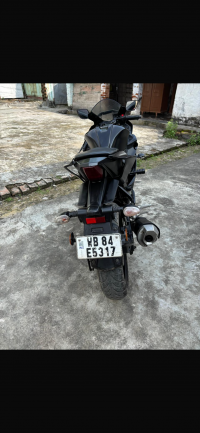 Black Yamaha YZF R15 V3 BS6