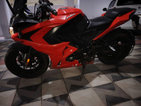 Burnt Red Bajaj Pulsar RS 200 BS6