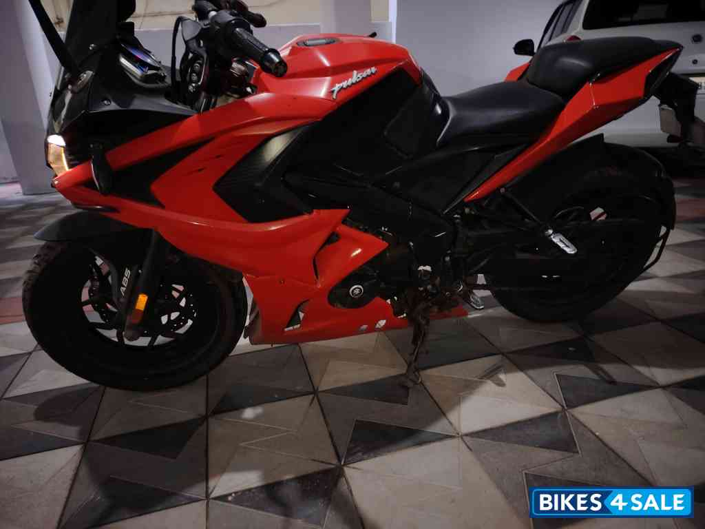 Burnt Red Bajaj Pulsar RS 200 BS6