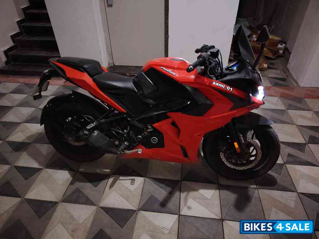 Burnt Red Bajaj Pulsar RS 200 BS6