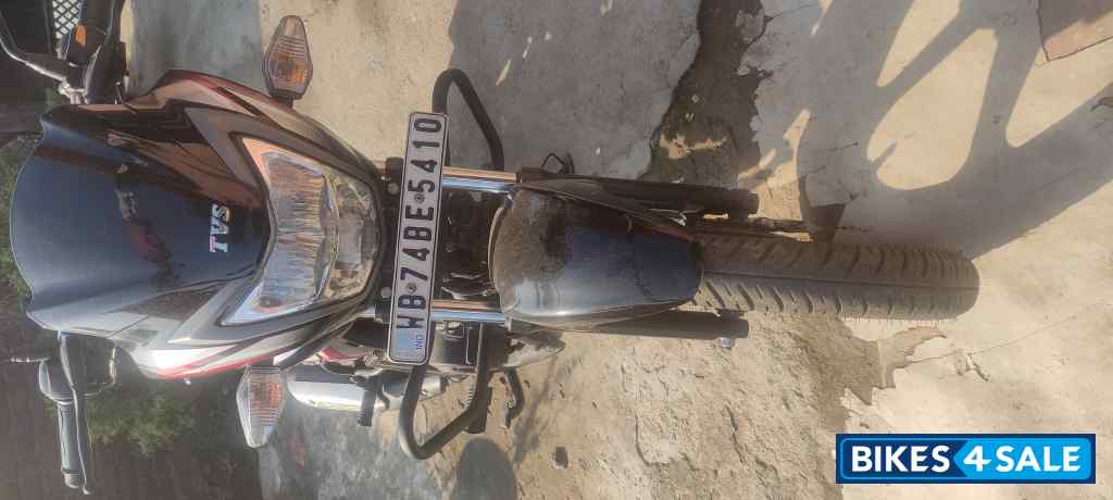 Red And Black TVS Star City Plus Red And Black TVS Star City Plus