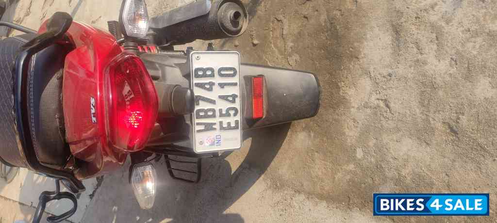 Red And Black TVS Star City Plus Red And Black TVS Star City Plus