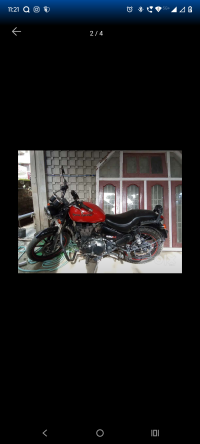 Red Royal Enfield Thunderbird X 350