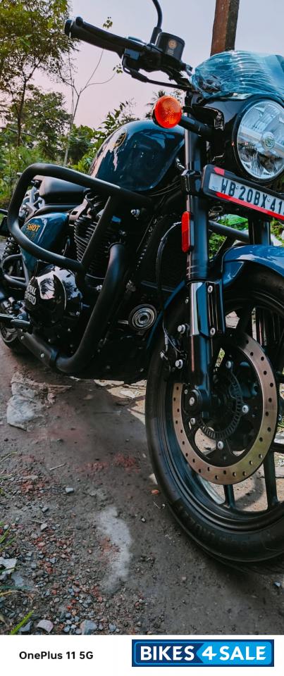 Plasma Blue Royal Enfield Shotgun 650