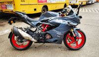 Bomber Grey TVS Apache RR 310