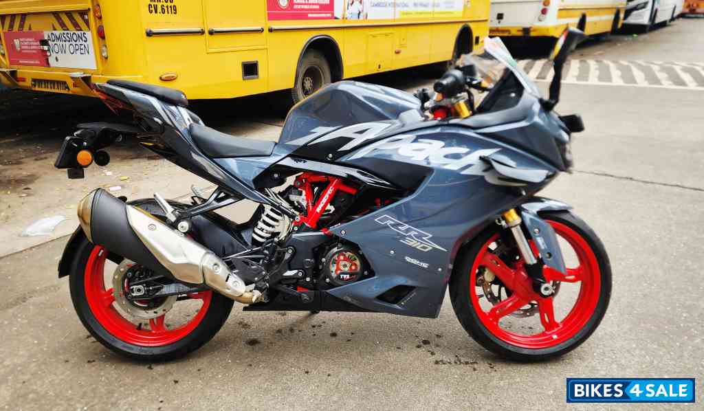 Bomber Grey TVS Apache RR 310