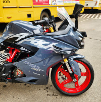 Bomber Grey TVS Apache RR 310