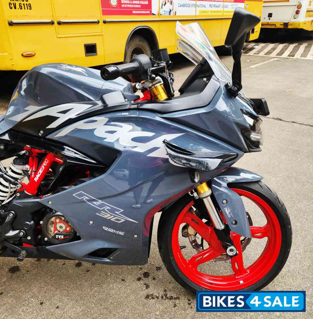 Bomber Grey TVS Apache RR 310