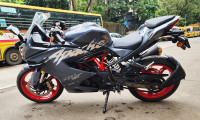 Bomber Grey TVS Apache RR 310