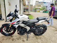 White Bajaj Pulsar NS400Z