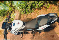 White Bajaj Pulsar NS400Z