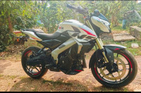 White Bajaj Pulsar NS400Z