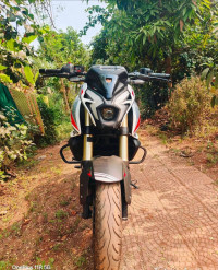 White Bajaj Pulsar NS400Z