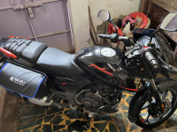 Black Orange Neon Bajaj Pulsar 125 Split Seat