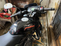 Black Orange Neon Bajaj Pulsar 125 Split Seat