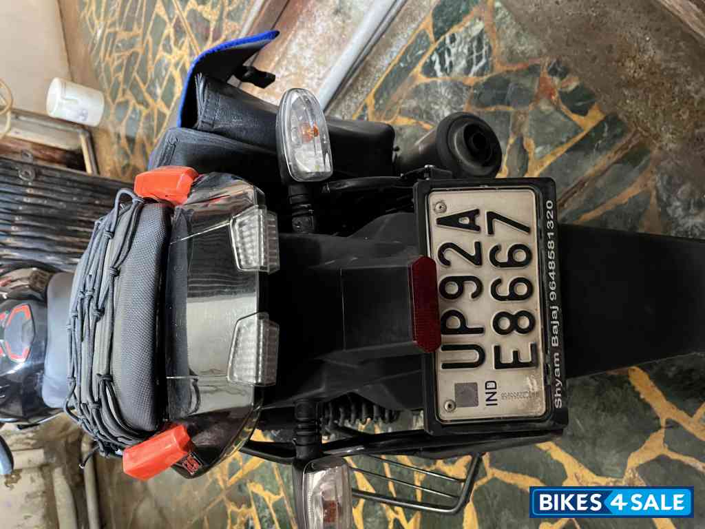 Black Orange Neon Bajaj Pulsar 125 Split Seat