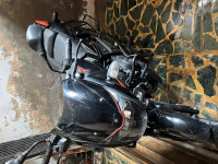 Black Orange Neon Bajaj Pulsar 125 Split Seat