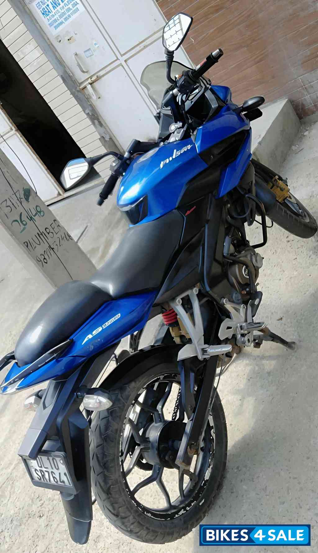 Blue Bajaj Pulsar AS 150