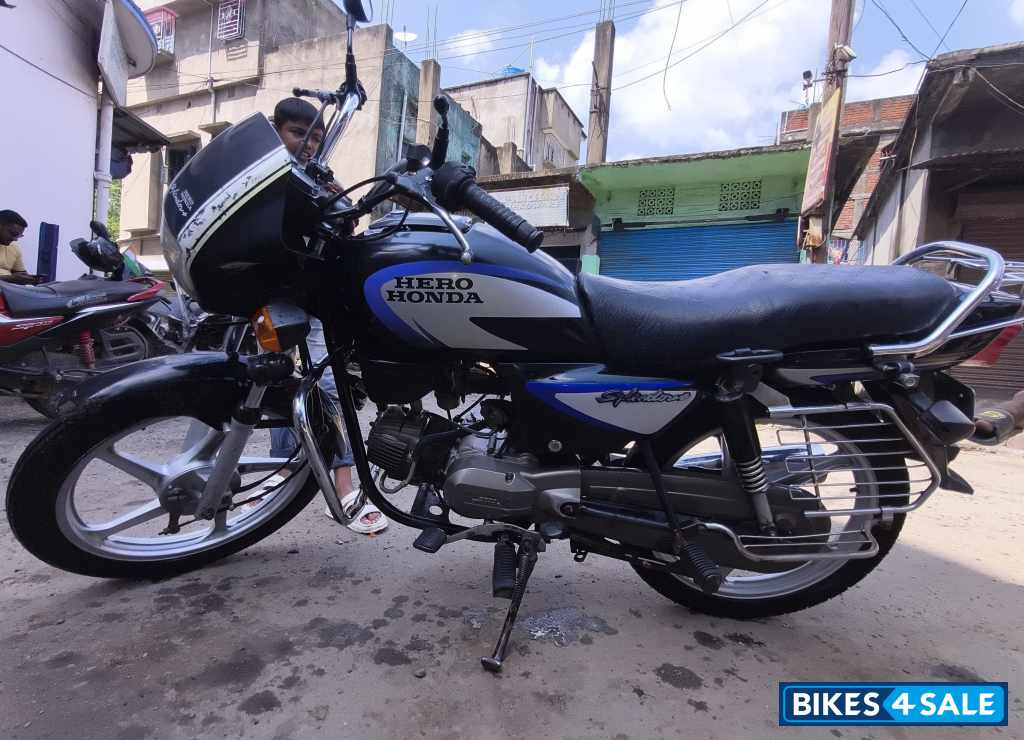 Black, Blue Hero Splendor Plus